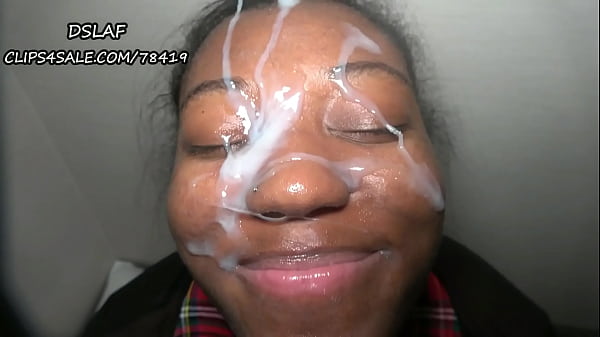 18 Year Old Gets A Big Facial After Giving Sloppy Head- DSLAF