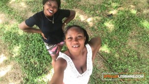 Lesbian Friend Gets Pussy Eaten On A Table By Horny First Timer