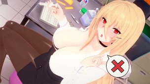 Azur Lane: Implacable Sex with a Beautiful Girl. (3D Hentai)