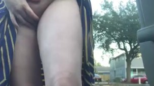 Caught in church parking lot and kept cumming! 💦