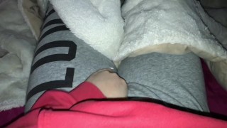 MY SECOND VIDEO OF ME UNDER THE COVERS BY MY ROOMATE