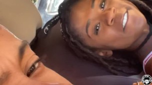 lil d picks up dreadhead ebony drives her around for sex pt 2