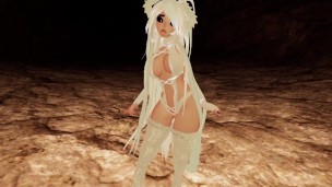 HALF DRAGON GIRL FINDS YOU WANDERING IN HER CAVE