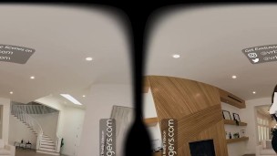 VR Bangers POV fucking beautiful business partner VR Porn