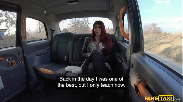 Fake Taxi – gorgeous British gymnast stretches her legs before taking a thick cock in her pussy