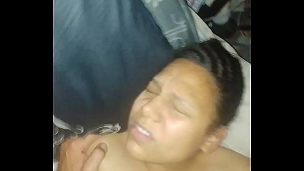 Jessica vibing out taking facial after being fucked